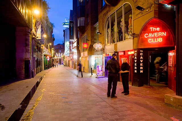 The cavern club in Liverpool