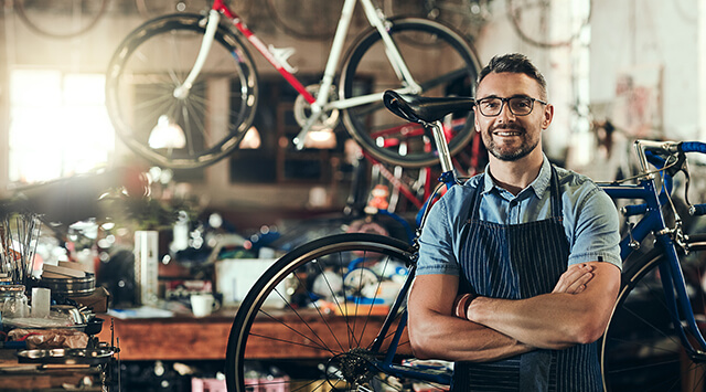 Cycle shop owner